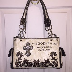 Christianity God Faith Large Purse Handbag ~GIFT~